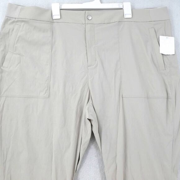 NEW Athleta Women's Plus Size 26 Trekkie Hike Pants Tan Birch - Picture 5 of 10